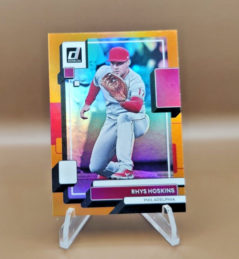 Rhys Hosking - ORANGE HOLO FOIL - 2022 Panini Donruss - 186