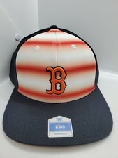 Boston Red Sox Fan Favorite Striped Kids Snapback Hat Cap -New