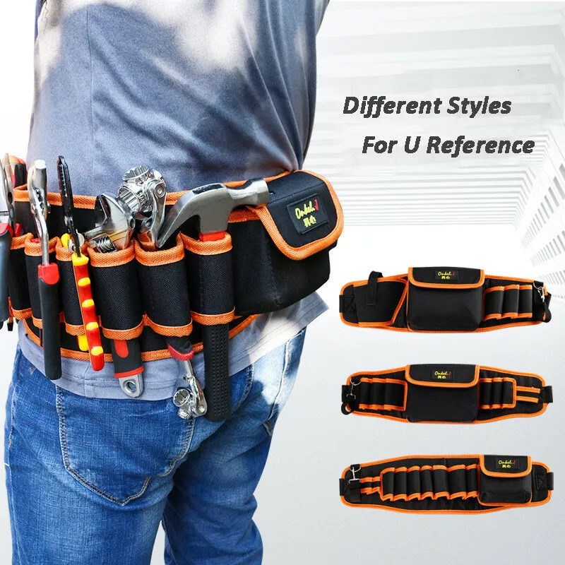 Waist top tool pouch