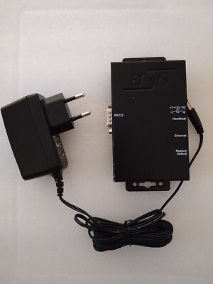 EXSYS EX-6031 1-Port RS-232 Ethernet Data Gateway Metall-Case serial LAN Adapt