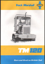 Track Marshall "TM120" Crawler Tractor Brochure Leaflet