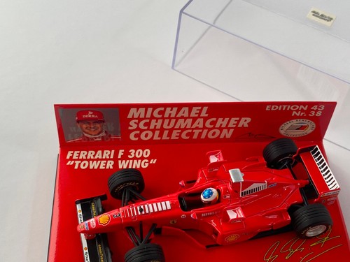 Michael Schumacher 1998 Minichamps 1:43 Ferrari F300 Tower Wing F1 Model Car - Picture 2 of 2