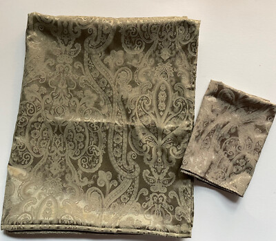 NEW! RALPH LAUREN Thoroughbred PAISLEY Tablecloth 70” x 84