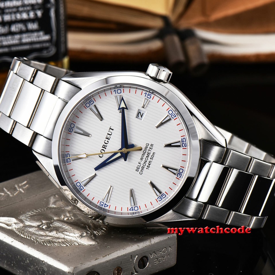 Montre Chronographe Automatique Aviation Pour Homme - Mouvement 7750 Clone - Boîtier 47mm Acier - Neuf
