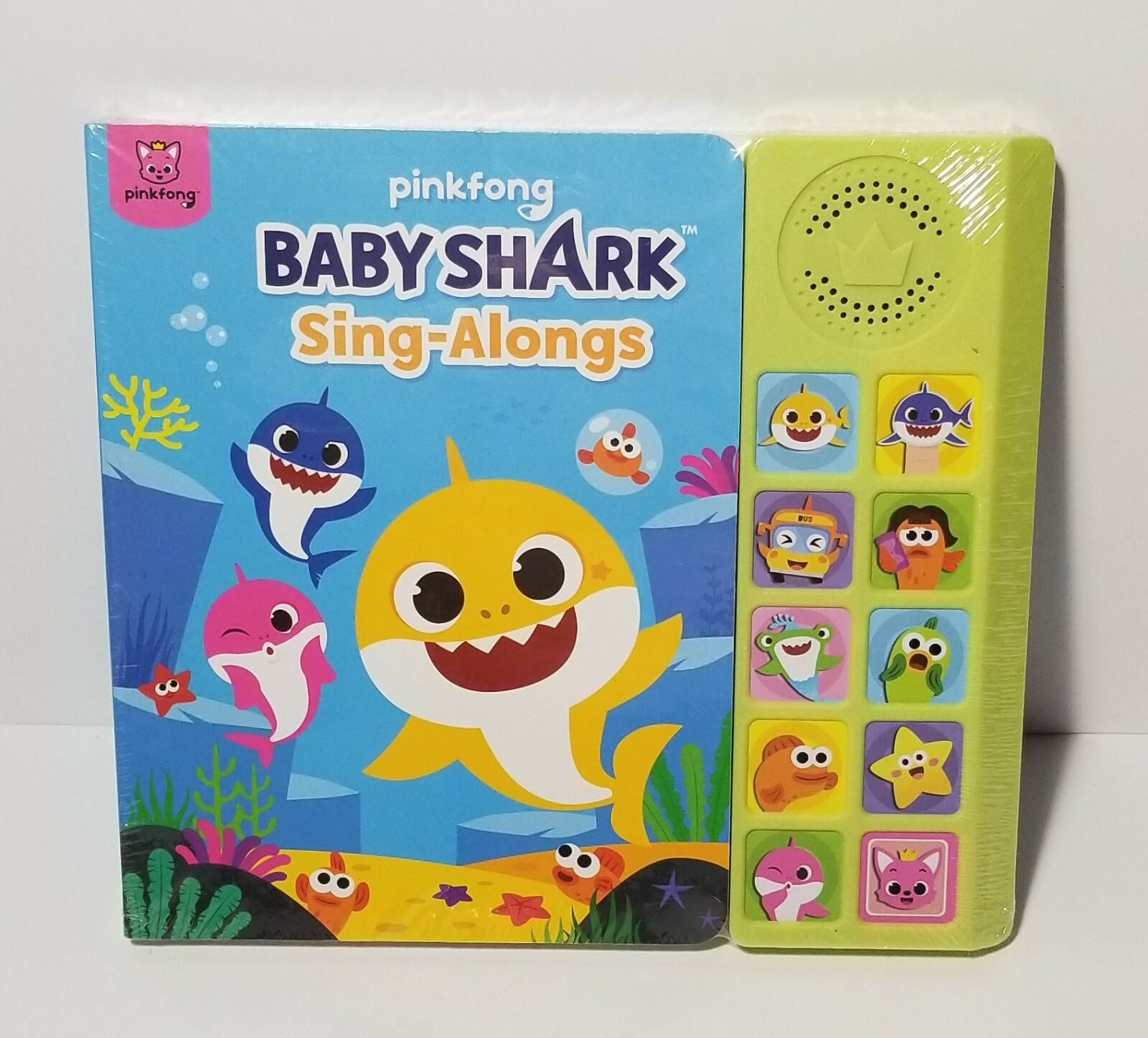 baby shark book bolsa