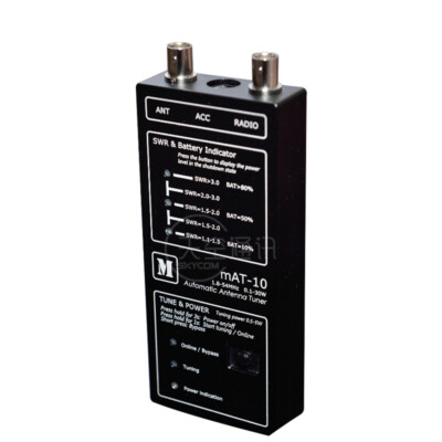 mAT-10 HF Automatic Antenna Tuner For YEASU FT-817 818 QRP Transceiver 0.1-30W