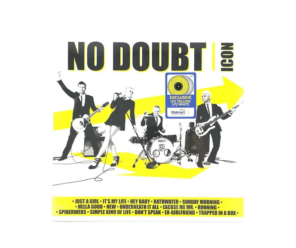 No Doubt Icon Best of Limited Edition Yellow & White Colored Vinyl