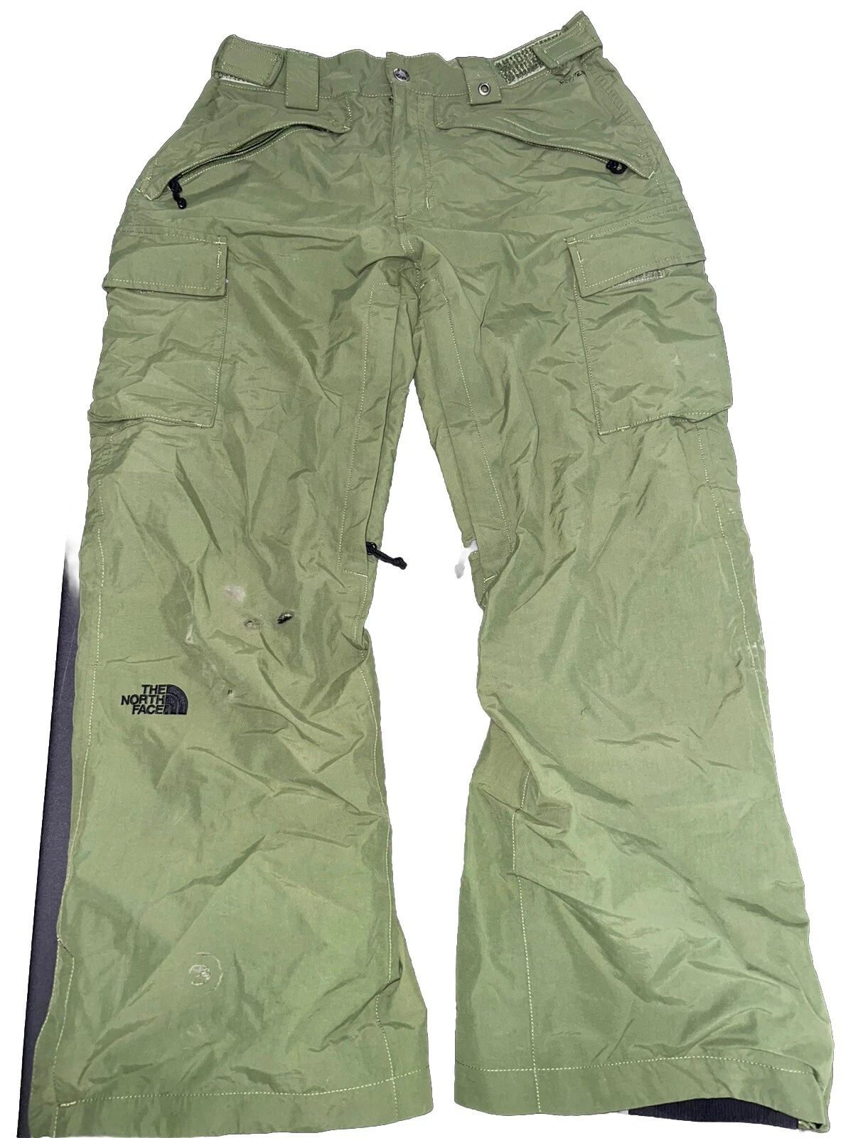 The North Face Pants Womens Medium Ski Snow Outdoor Dryvent Logo Green