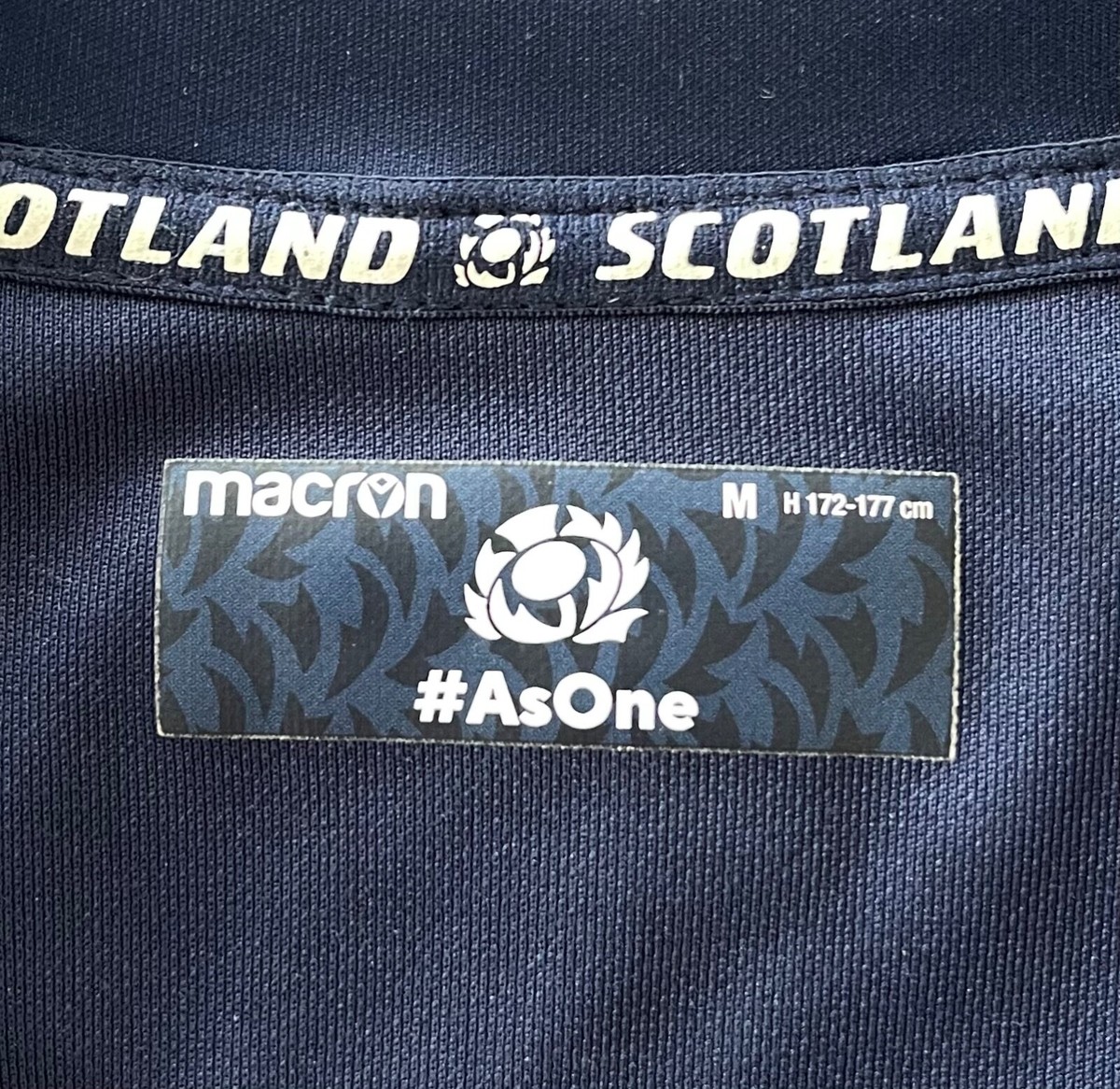 Maillot D'entraînement Ecosse Rugby – Gilet/chemise XL – Marque Macron