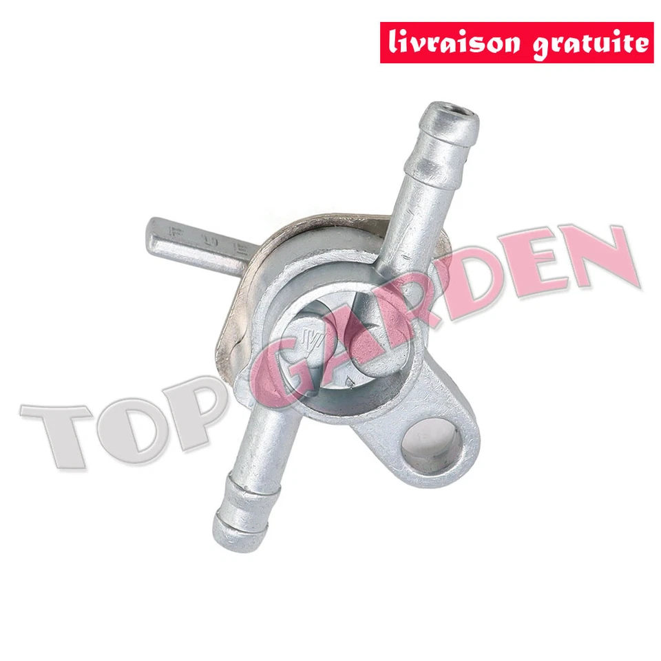 6mm Robinet d'essence pour 50cc 70cc 90cc 110cc 125cc 150cc moto mobylette quad - Photo 3/3