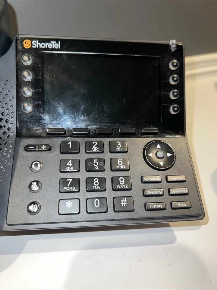 ShoreTel 485G IP Phone 10498 Gigabit Color Display 4 Lines - Image 2 of 4