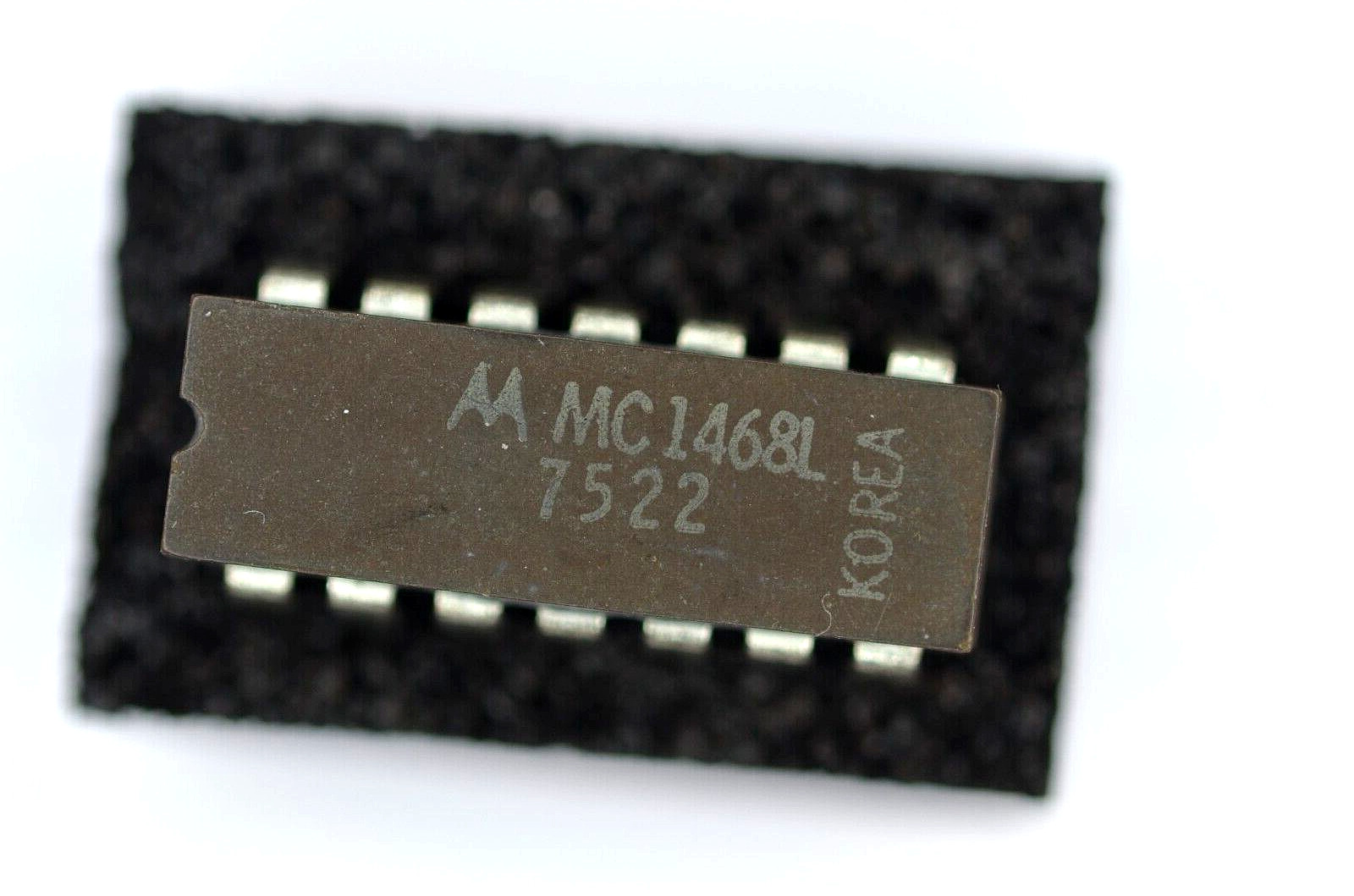 Remplacer circuit MC1468L en céramique Motorola pour restaurer vos anciens appareils