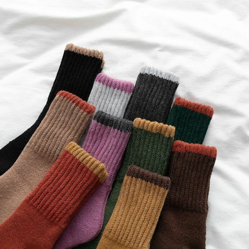 Ultra Thick Women Wool Socks Cashmere Warm Soft Casual Winter Thermal Socks - Picture 5 of 21