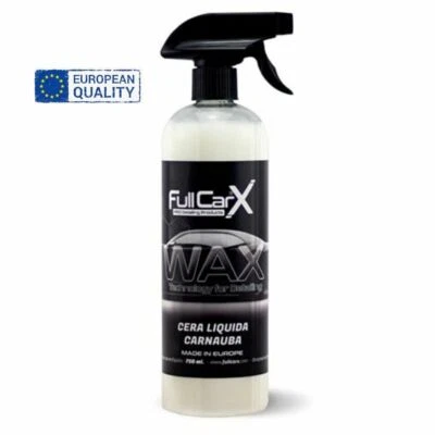 Cera Líquida De Carnauba FullCarX - Coating Protector de Alta Dureza - 750 ml.