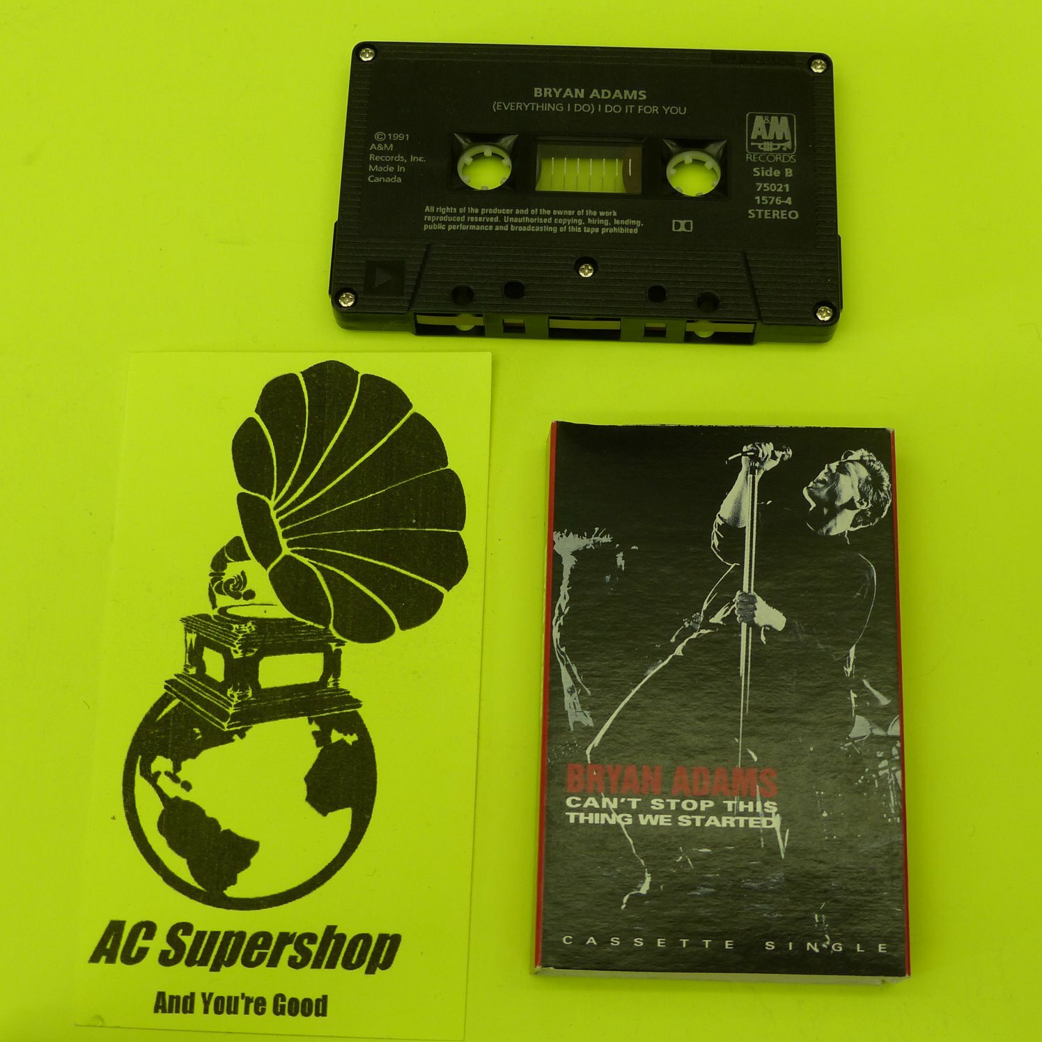 Can T Stop The Thing We Started Bryan Adams can't stop this thing we started single - Cassette Tape | eBay