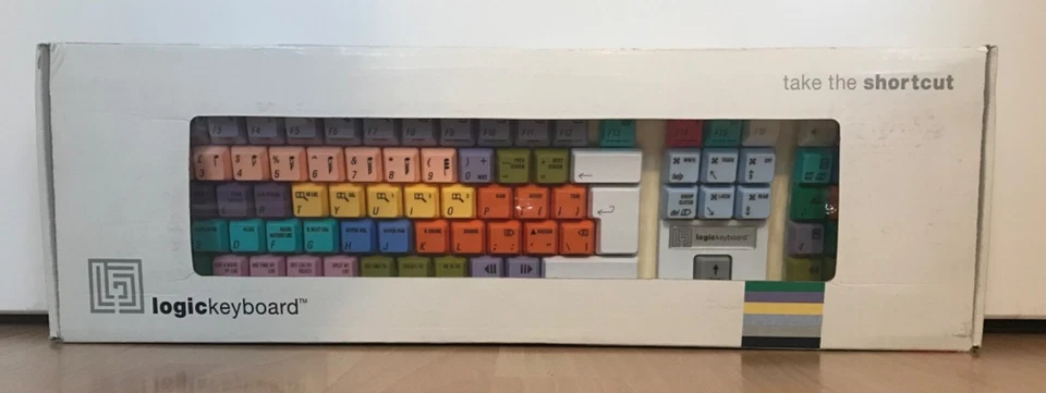logickeyboard - Orig Apple Tastatur  (A1048)  für Logic Pro / Studio - (Rarität) - Bild 2 von 4