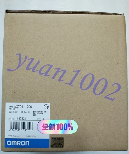 1PCS NEW Omron NX701-1700 CPU unit Fast FedEx or DHL Welcome to negotiate