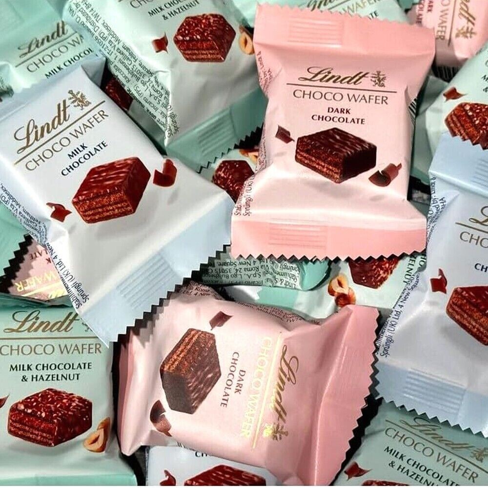 Lindt CHOCO WAFER Assorted Chocolate Sharing Box 138g Lindt CHOCO WAFER Assorted Chocolate Sharing Box 138g
