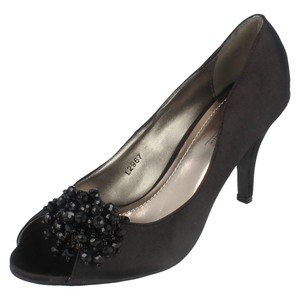 Donna l2967 NERO SATINATO Scarpe col tacco da Anne Michelle Donna l2967 NERO SATINATO Scarpe col tacco da Anne Michelle