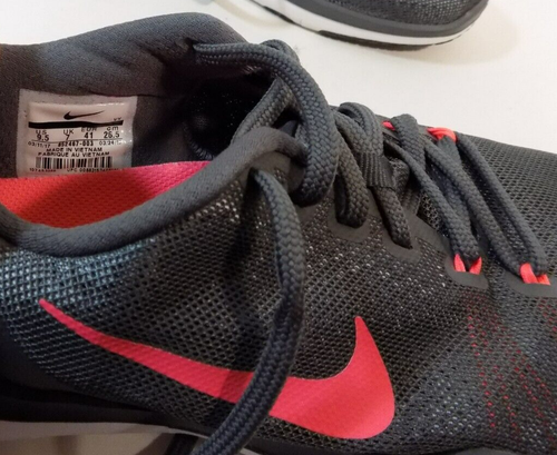 Nike Training Flex Supreme TR5 Zapatos para Mujer Talla 9.5 Gris Rosa #852467-003 Flywire - Imagen 7 de 9