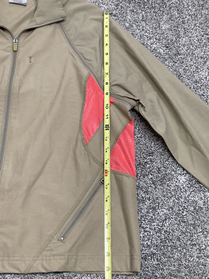 Chaqueta para mujer Danskin Now talla XL color cebada/bronceado usada en excelente estado envío rápido Foto 3 de 4