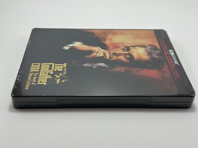 THE GODFATHER TRILOGY 4K UHD Digital Steelbook Set USA Edition