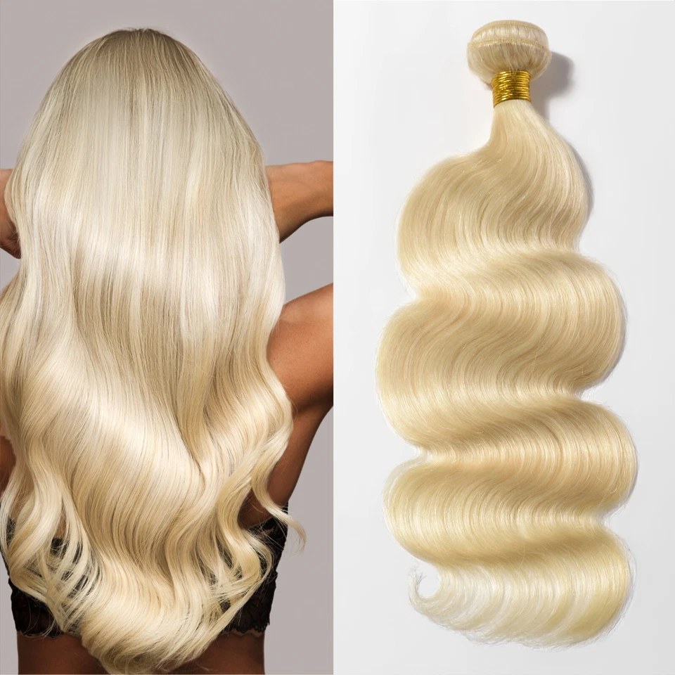 Body wave человеческих волос пучки 613 бразильский Remy блондинка человеческих волос 15A - Изображение 2 из 4