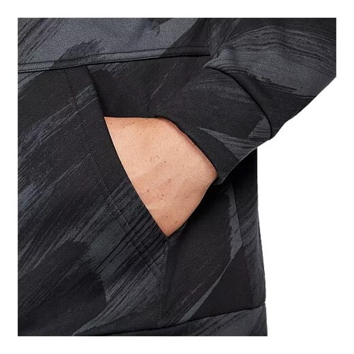 Sudadera con capucha de entrenamiento Nike Sport Clash Therma con cremallera completa negra mediana - Imagen 7 de 9