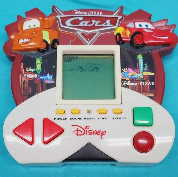 Disney Pixar Cars Portátil Electrónico 5 en 1 Juego Zizzle Funcionando 2007 Foto 2 de 4