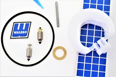 WALBRO Carburetor Kit Inlet Needle Float fit Briggs 697203 697594 698171 LMT M43