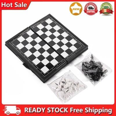 Mini-Schachbrett, faltbar, fliegendes Schach, interessante Brettspiele für Kinde