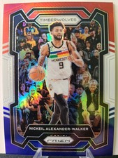 2023-24 Panini Prizm - Nickeil Alexander-Walker #218 Red White & Blue Prizm