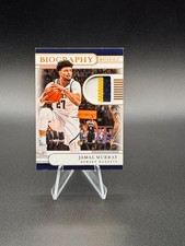 JAMAL MURRAY 2019-20 National Treasures Biography Game-Worn Patch Prime 09/25