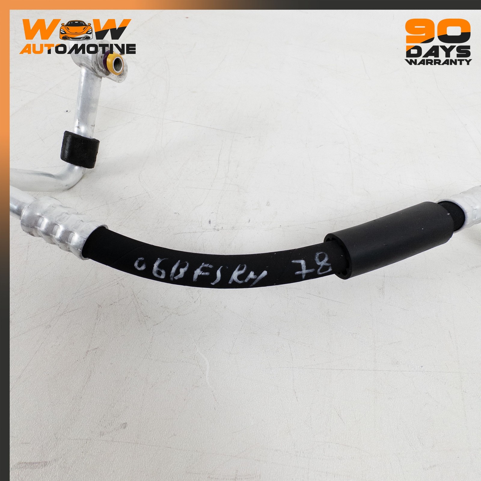 04-13 BENTLEY CONTINENTAL FLYING SPUR LEFT AC AIR CONDITIONING HOSE PIPE LINE OE