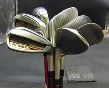 Set of 7x Yonex EZone XPG Irons 5-SW Regular Graphite Shafts GeoLeap Grips*