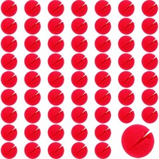 Boao 60 Pieces Red Clown Noses Cosplay Foam Circus for Small,