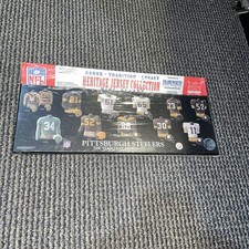 Pittsburgh Steelers Heritage Jersey Collection  Mini Plaque NFL 1933-2000 *New