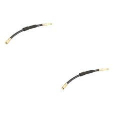 2x ABE Bremsschlauch Bremsleitung Hinterachse passend für BMW 5er E39 523i 520i