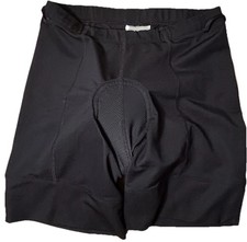 Pearl Izumi Women Small 3D Tour Cycling Padded Shorts Black Elastic Waist Bike
