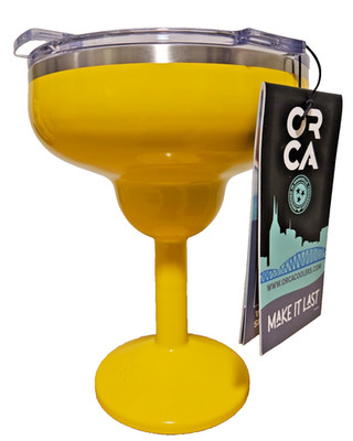 ORCA Rita- 13oz Insulated Margarita Tumbler ~ Sunflower- NWT