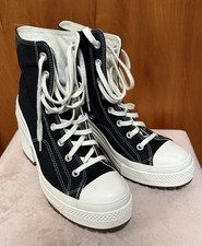 Converse Chuck 70 De Luxe Heel Platform Black...
