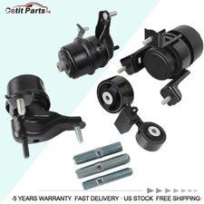 4pcs Engine Motor Mounts and Transmission Mount For 2007-2011 Toyota Camry 2.4L