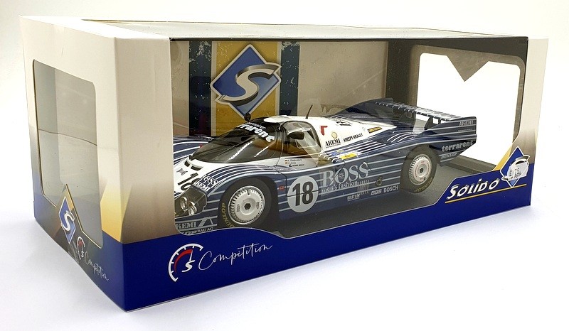 Miniature Solido 1/18 - Porsche 956LH Le Mans 1983 - Réf S1805507 - Neuf