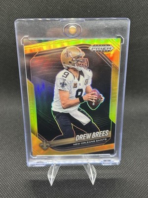 2025 Prizm Black Drew Brees True Gold! Jersey Match 9/10 #98