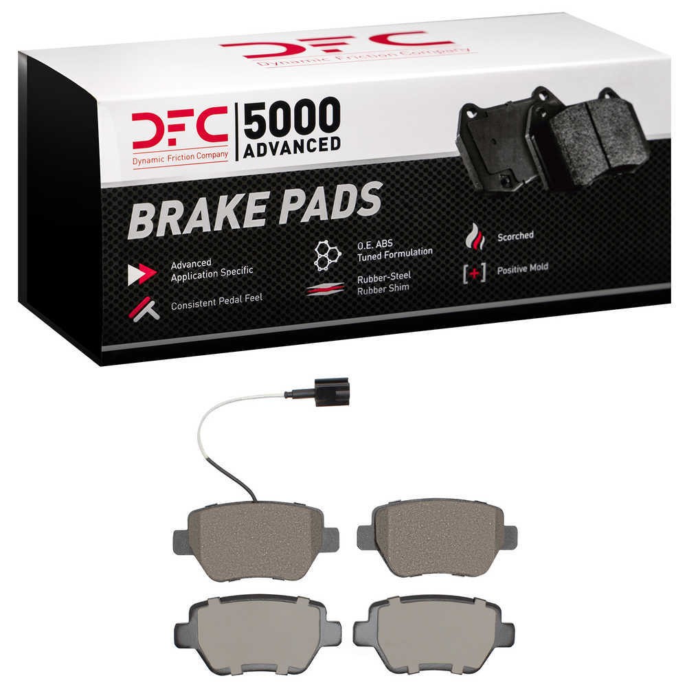Disc Brake Pad Set fits 2014-2017 Maserati Ghibli  DFC