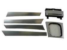 Audi A3 8P Sportback Alu gebürstet Zierleisten Dekor Türverkleidung Alu