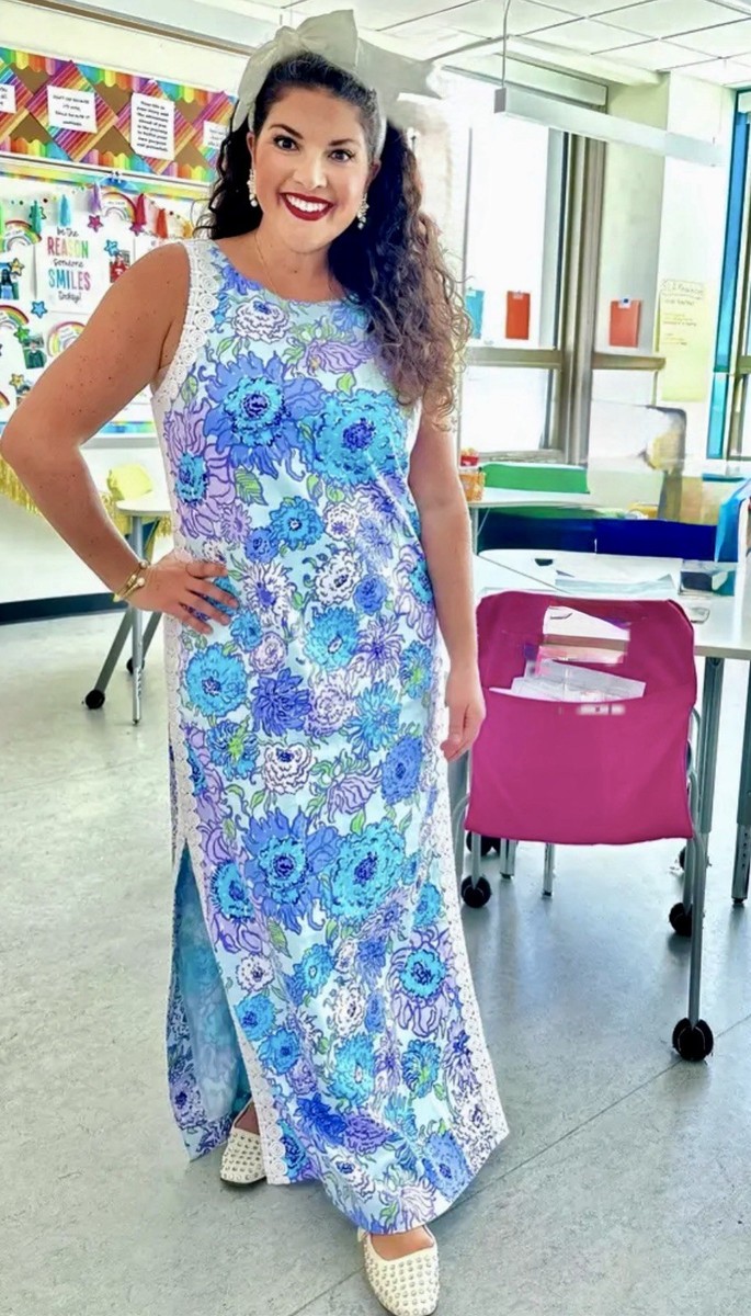 Lilly Pulitzer Marleigh Maxi Shift Dress - Multi Let It Gogh