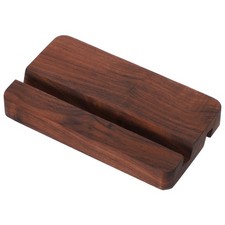 Wooden Calendar Holder - Dual Slot Bases for Photo - Tables Place Card Stands -