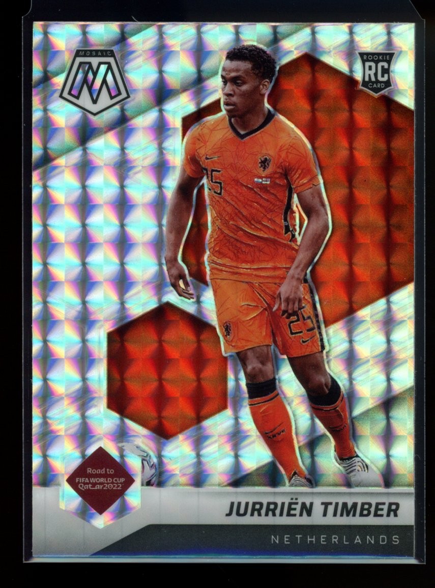 2021-22 Panini Mosaic World Cup #178 Jurrien Timber Mosaic