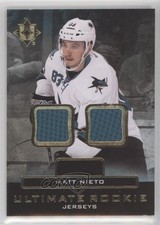 2013-14 Ultimate Collection Rookie Jerseys Matthew Nieto Matt #URJ-MN 4ry